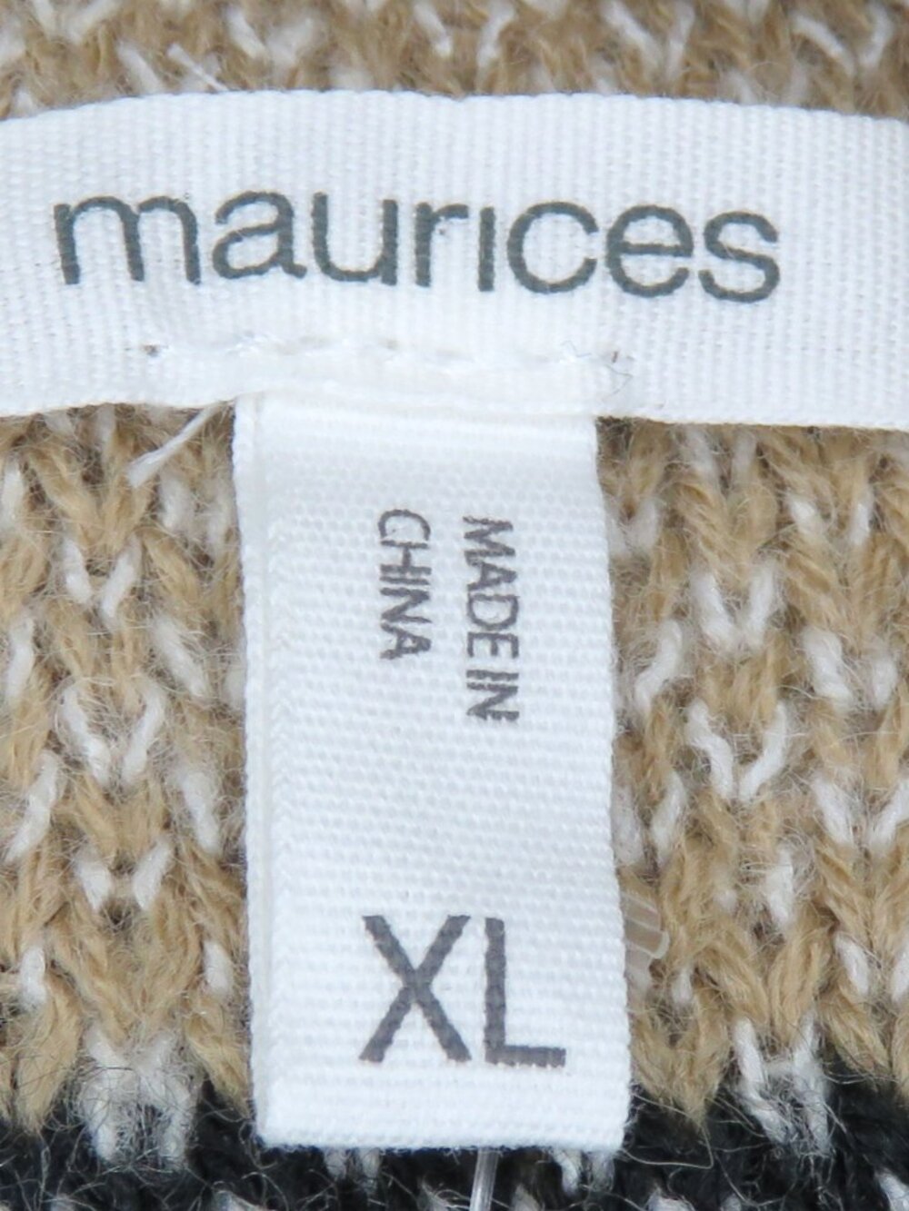 NWT Maurice's Women's Tribal Print Open Front Duster Cardigan Size XL (C2115) - Picture 7 of 10
